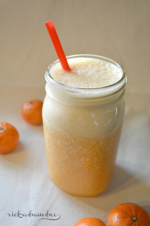 Creamsicle Smoothie | rickabamboo.com | #cleaneating #raw #lactosefree
