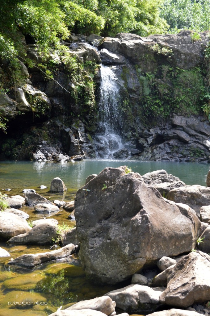 Waterfall | rickabamboo.com | #maui #hawaii