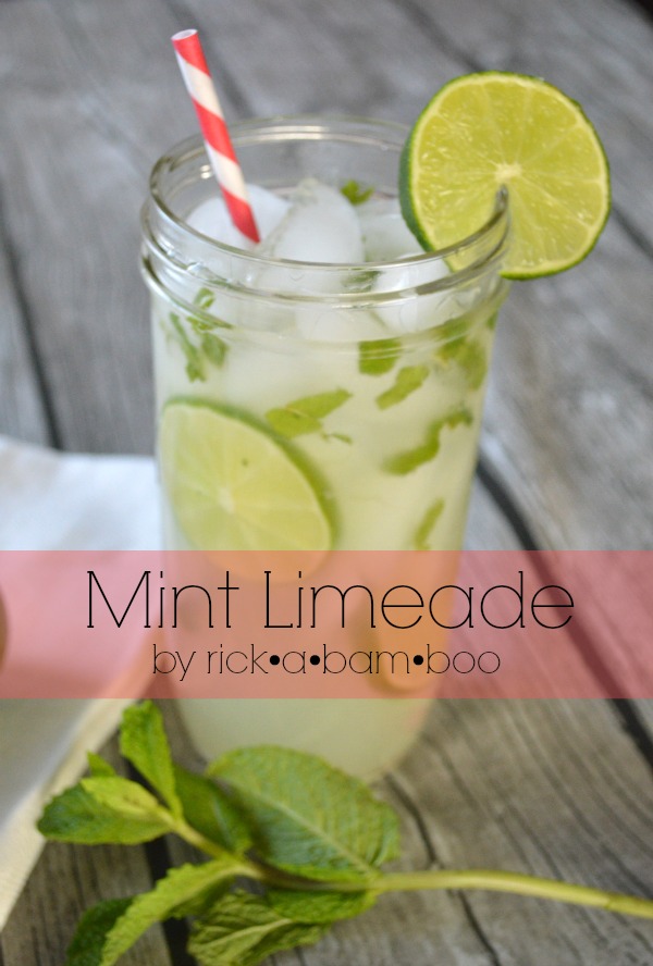 Mint Limeade | rickabamboo.com | #lime #cincodemayo #lemonade
