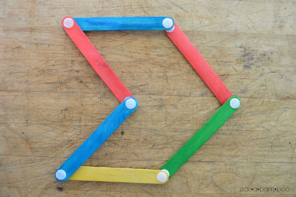 Velcro Sticks | rickabamboo.com | #busybag #preschool #totschool