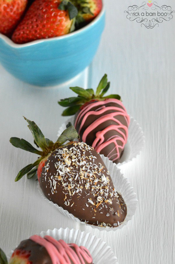 Chocolate Covered Strawberries | rickabamboo.com
