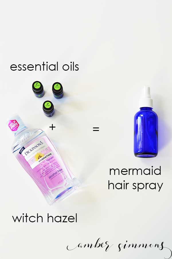 DIY Mermaid Hair Spray | Essential Oils | Hair Growth | Long Hair | Homemade 