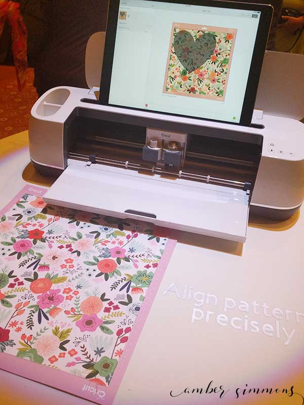 What is the Cricut Maker machine? What can it do? And how is it different than the Explorer? | ambersimmons.com | vinyl | iron on | crafting | sewing | cardstock 