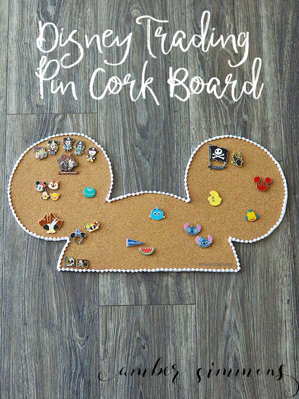 Disney Trading Pin Cork Board - Amber Simmons