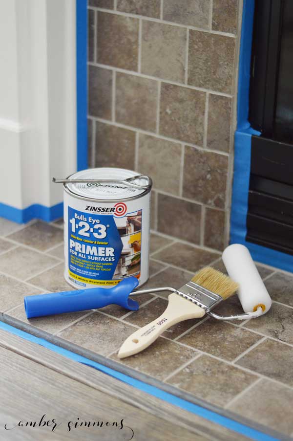 This tutorial for how to paint a tile fireplace will take your living space from drab to fab in no time.