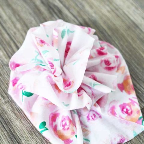 Baby store ruffle turban