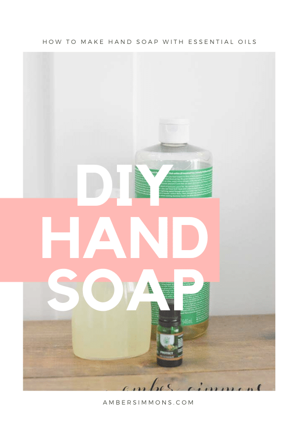 How to make your own foaming hand soap