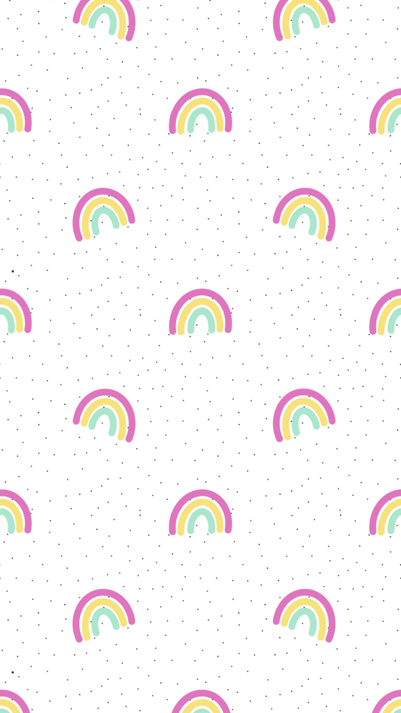 Happy Sunshine and Rainbows Free Phone Wallpaper - Amber Simmons